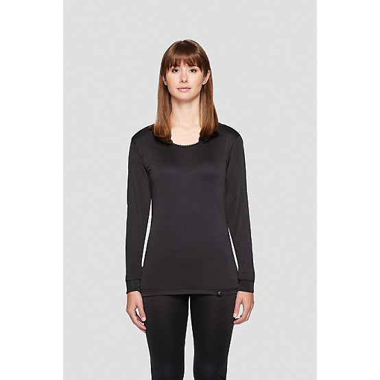 Terramar Womens 1.0 Thermasilk Scoop