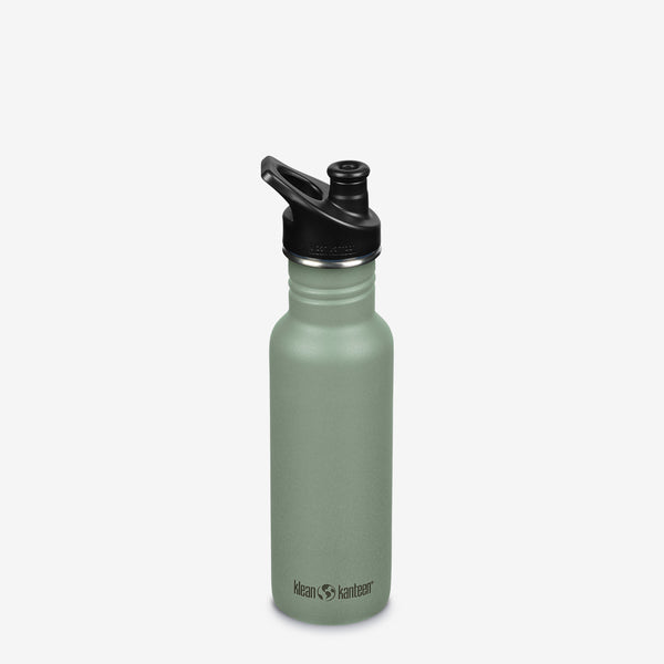 Klean Kanteen 18 oz Classic Water Bottle with Sport Cap