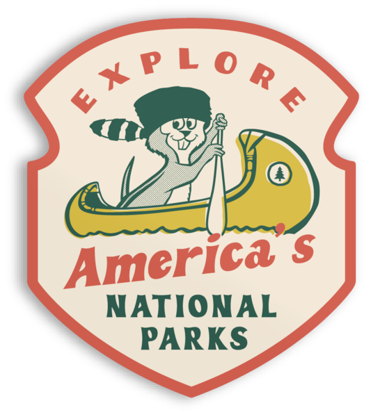 Paddle The Parks Sticker