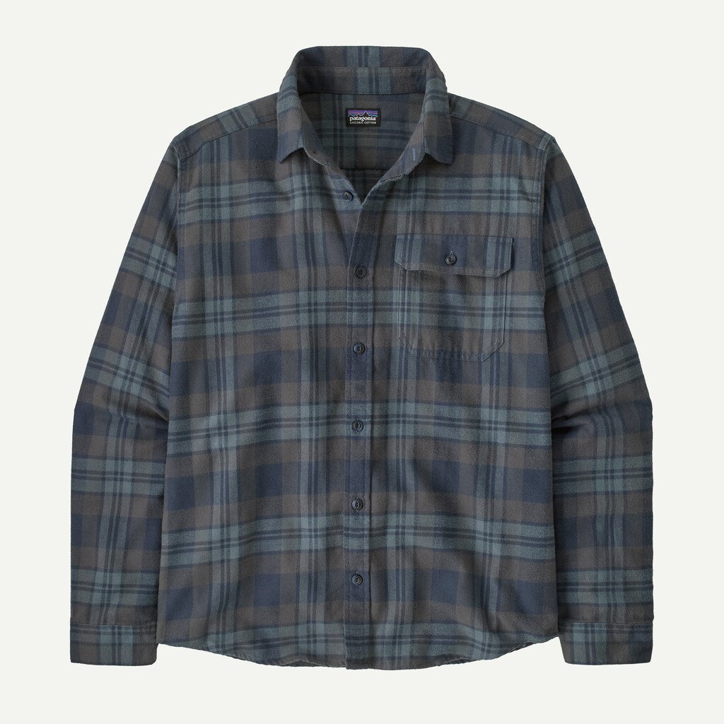 Patagonia Men's Long-Sleeved Lightweight Fjord Flannel Shirt