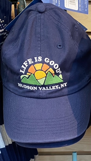 Life Is Good Beacon or Hudson Valley Cap