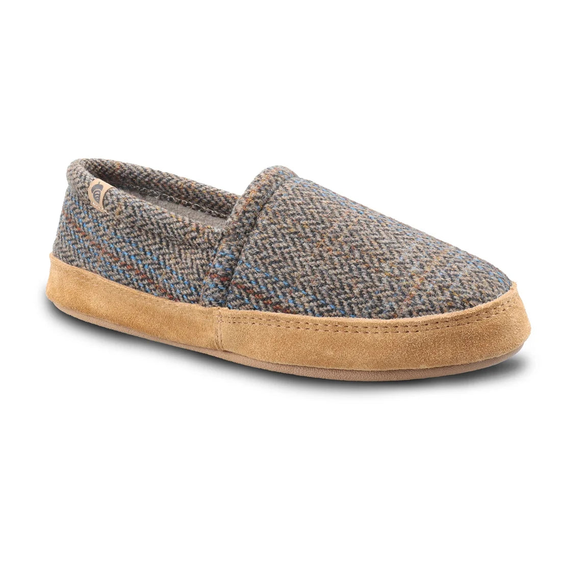 Men’s Acorn Plaid Tweed Moc