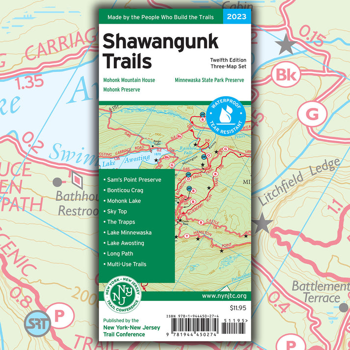 Shawangunk Trails Map 2023