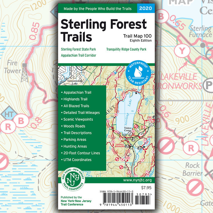 Sterling Forest Trail Map 2020
