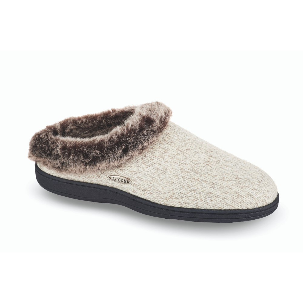 Acorn Women's Faux Fur Chinchilla Clog