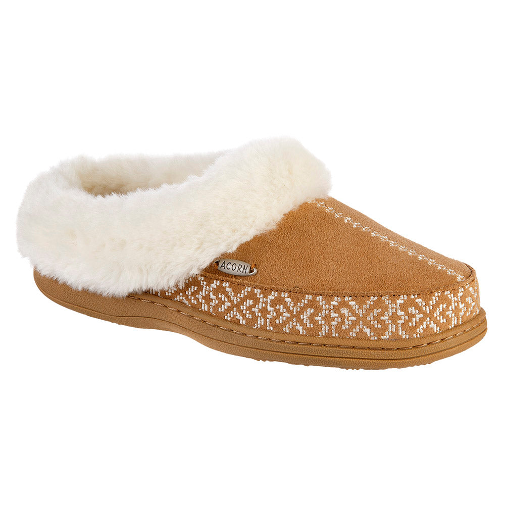 Acorn Women's Greta Embroidered Clog Slipper
