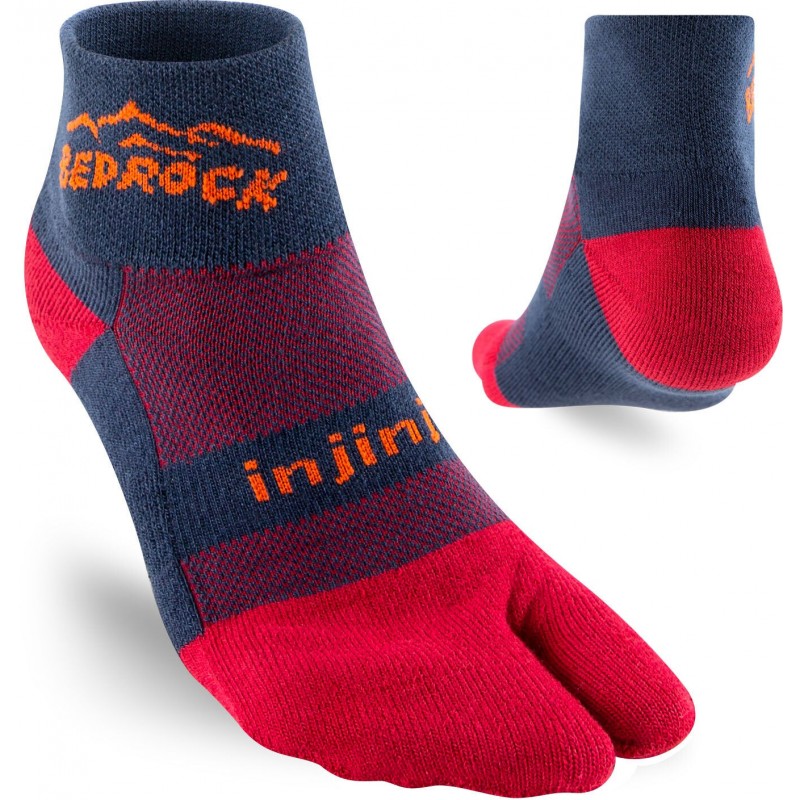 Bedrock Split-Toe Mini-Crew Preformance Socks
