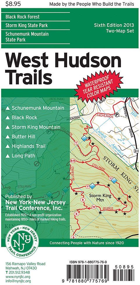 West Hudson Trails Map 2019