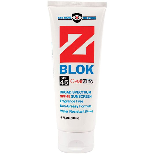 Z Blok SPF 45 Clear Zinc Sunscreen