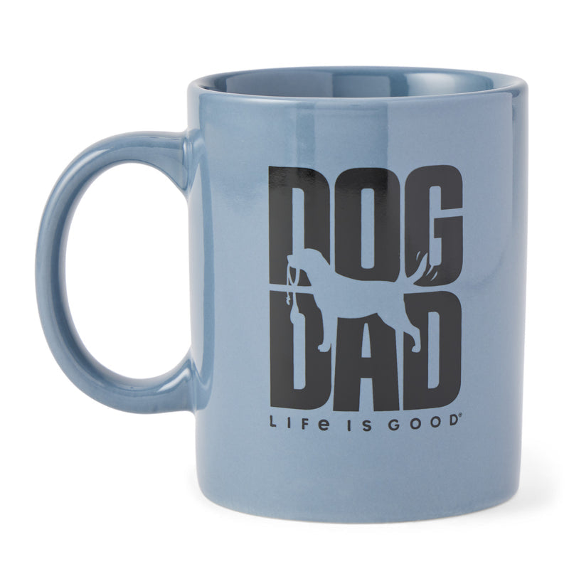 Life Is Good Dog Dad Silo Stack Jake's Mug
