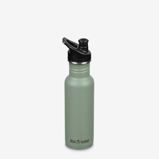 Klean Kanteen 18 oz Classic Water Bottle with Sport Cap