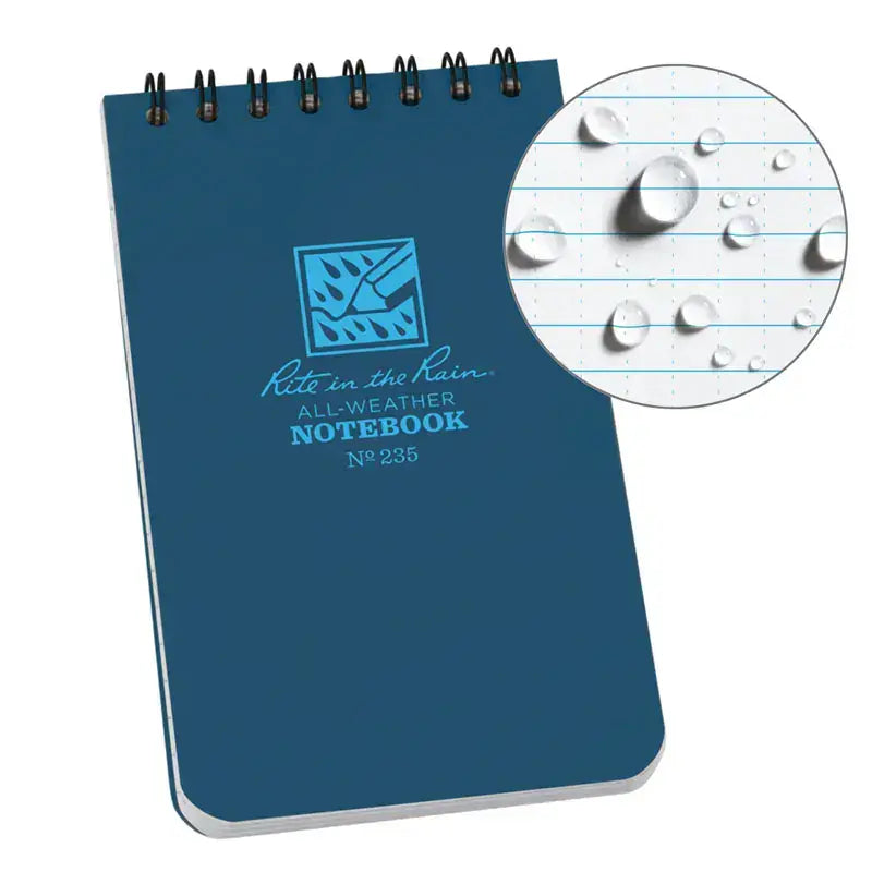 Rite In The Rain Top Sprial Notebook 3"x 5"