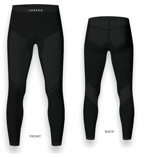 Lorpen Men's Munia Seamless Synthetic Baselayer Bottom