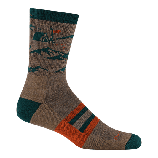 Darn Tough 5021 Men's Hike Hut Micro Crew Hiking Socks