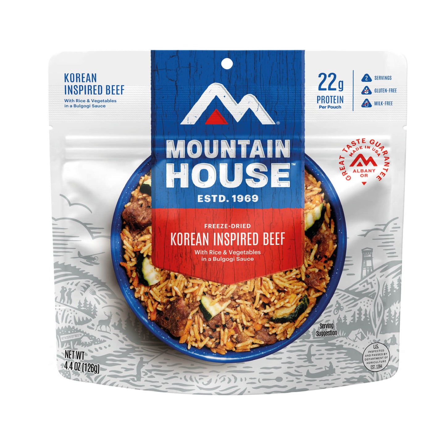 Mountain House Entree Meal Pouches