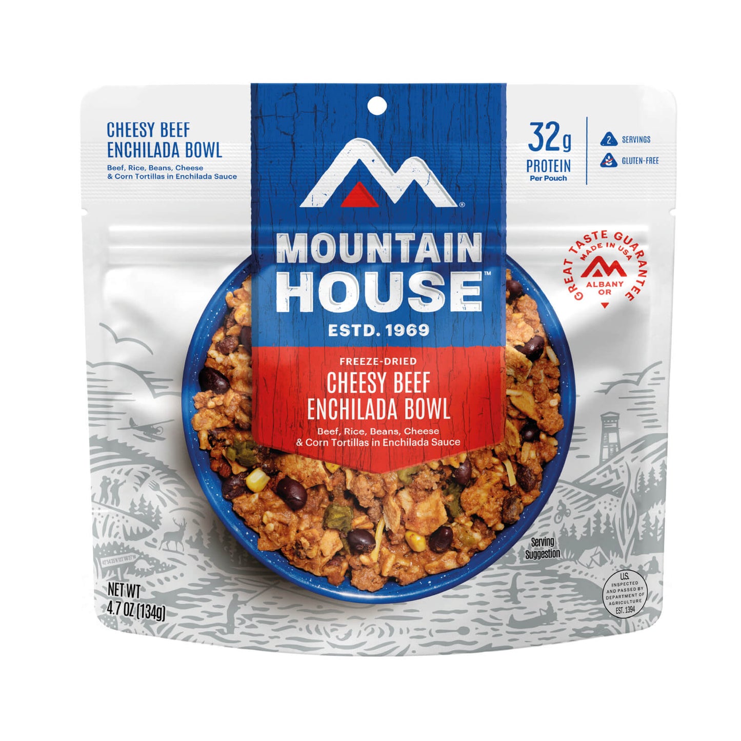 Mountain House Entree Meal Pouches