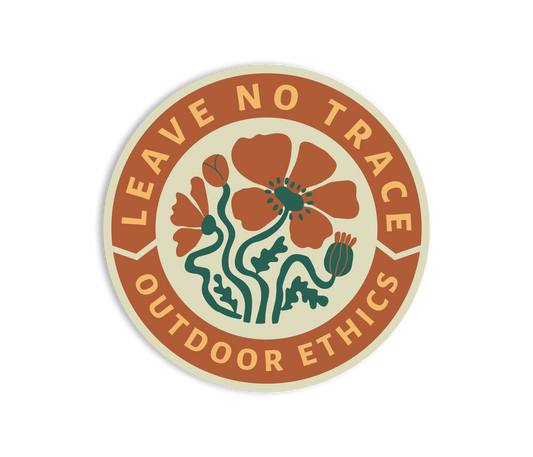 Leave No Trace Outdoor Ethics Sticker