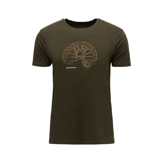 Black Diamond Men's Brain On Camalot Short Sleeve Tee