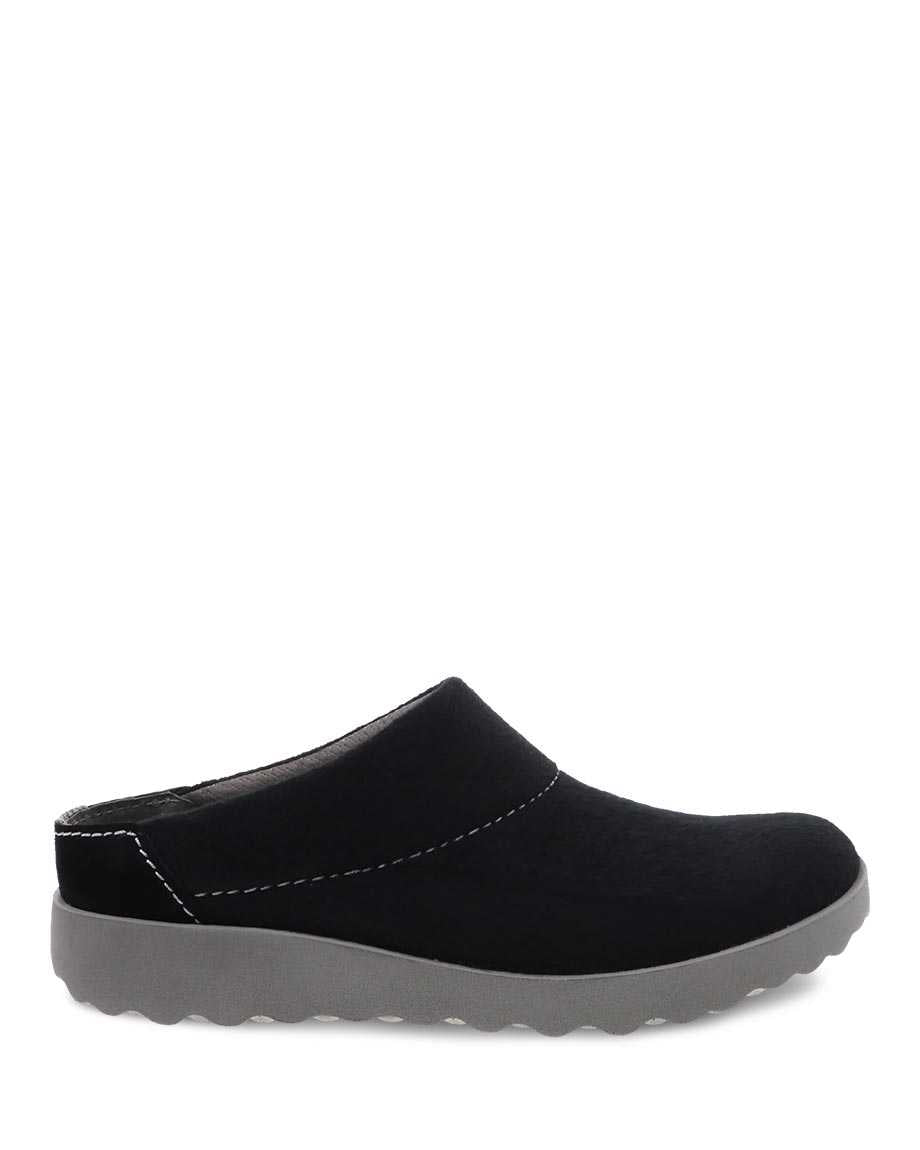 Dansko Lucie Black Wool Blend