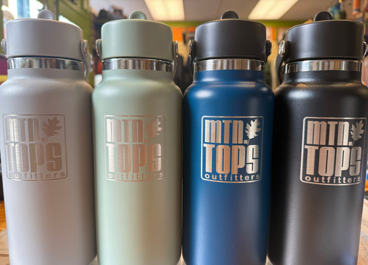 Hydro Flask Custom 32 oz Wide Mouth with Flex Straw Cap