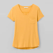 Prana Foundation SS V Neck Top