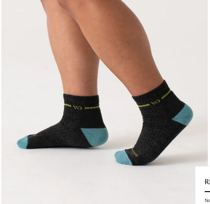 Wide Open 9501 Womens 1/4 Sock