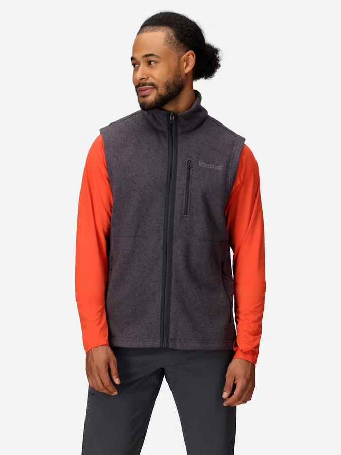 Marmot Men's Drop Line Fleece Vest