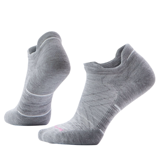 Smartwool Women's Run Targeted Cushion Low Ankle - Light Grey