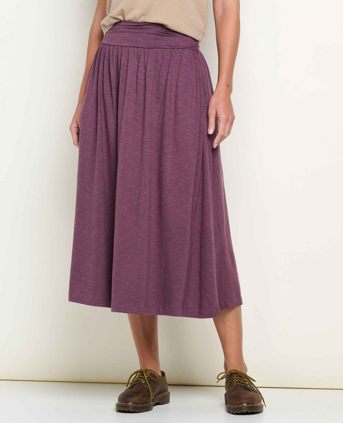 Toad & Co Chaka Midi Skirt