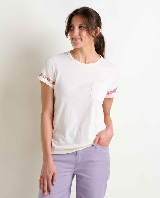 Toad & Co Primo Crew Embroidered