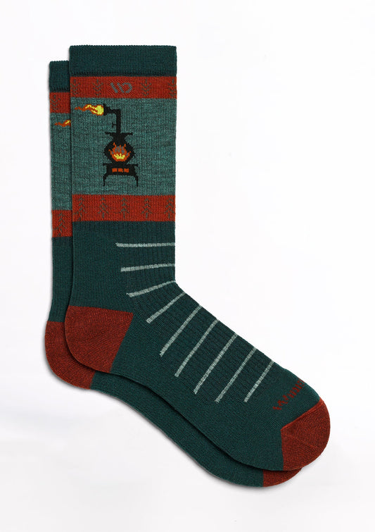 Wide Open 9006 Men's Stoked Cushioned Crew Socks