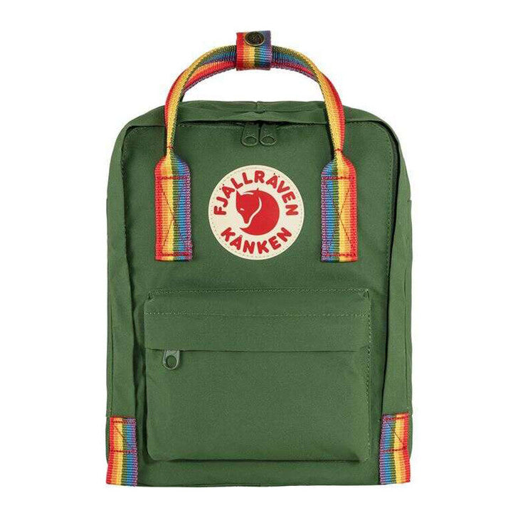 fjallraven kanken mini rainbow handle backpack FjallRaven Kanken Rainbow Mini – Mountain Tops Outfitters
