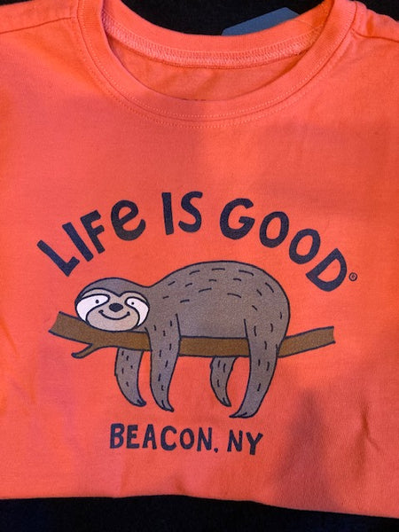 LIG Custom Kids Sloth TeeOrang